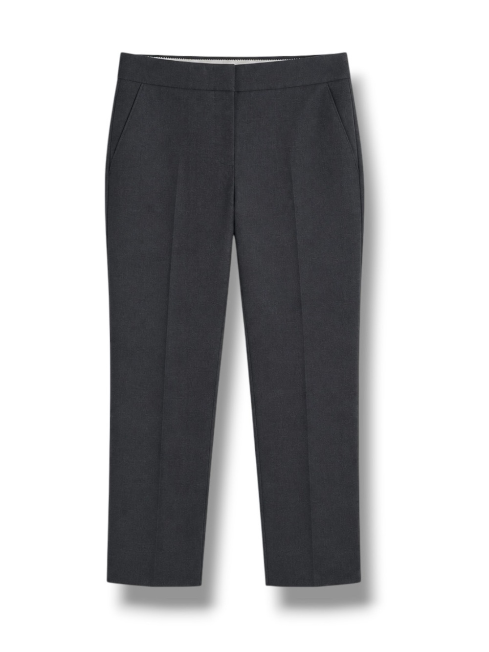 NWT J. CREW Pants Super 120’s Wool Dark Gray Slim Tailored Size 2